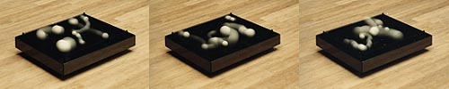 Kinetic interactive art in motion